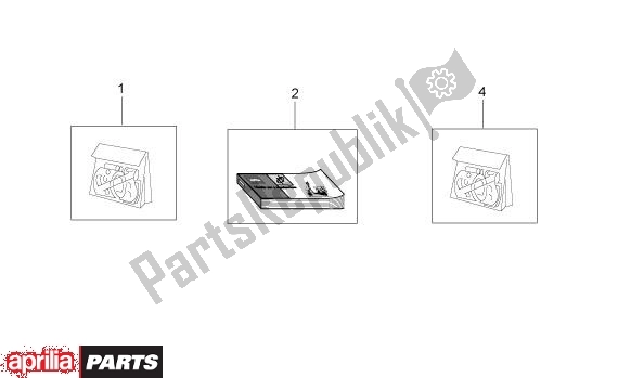 Toutes les pièces pour le Decors du Aprilia Scarabeo 540 50 2000 - 2005