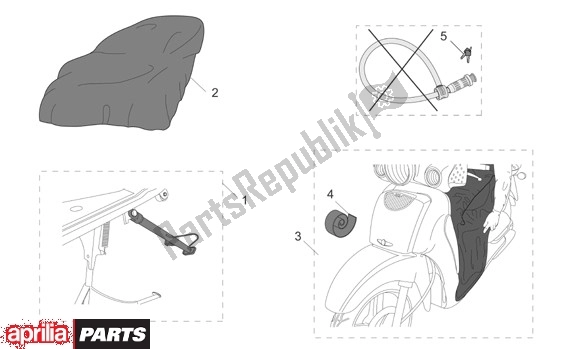 Todas las partes para Algemeen de Aprilia Scarabeo EU3 34 125 2006 - 2007