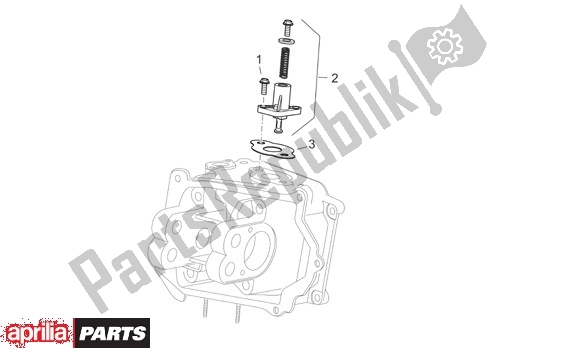 All parts for the Kettingspanner of the Aprilia Scarabeo Light 33 250 2006 - 2008