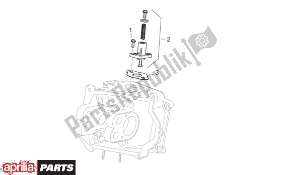 Tutte le parti per il Kettingspanner del Aprilia Scarabeo Light 52 300 2009 - 2010