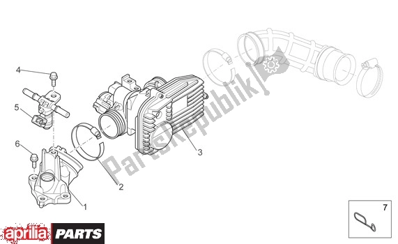 Wszystkie części do Smoorklephuis Aprilia Scarabeo Light 52 300 2009 - 2010