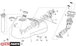 asiento del tanque de combustible