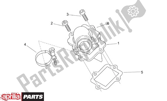 Alle onderdelen voor de Voeding van de Aprilia Scarabeo Motore Minarelli 662 100 2000