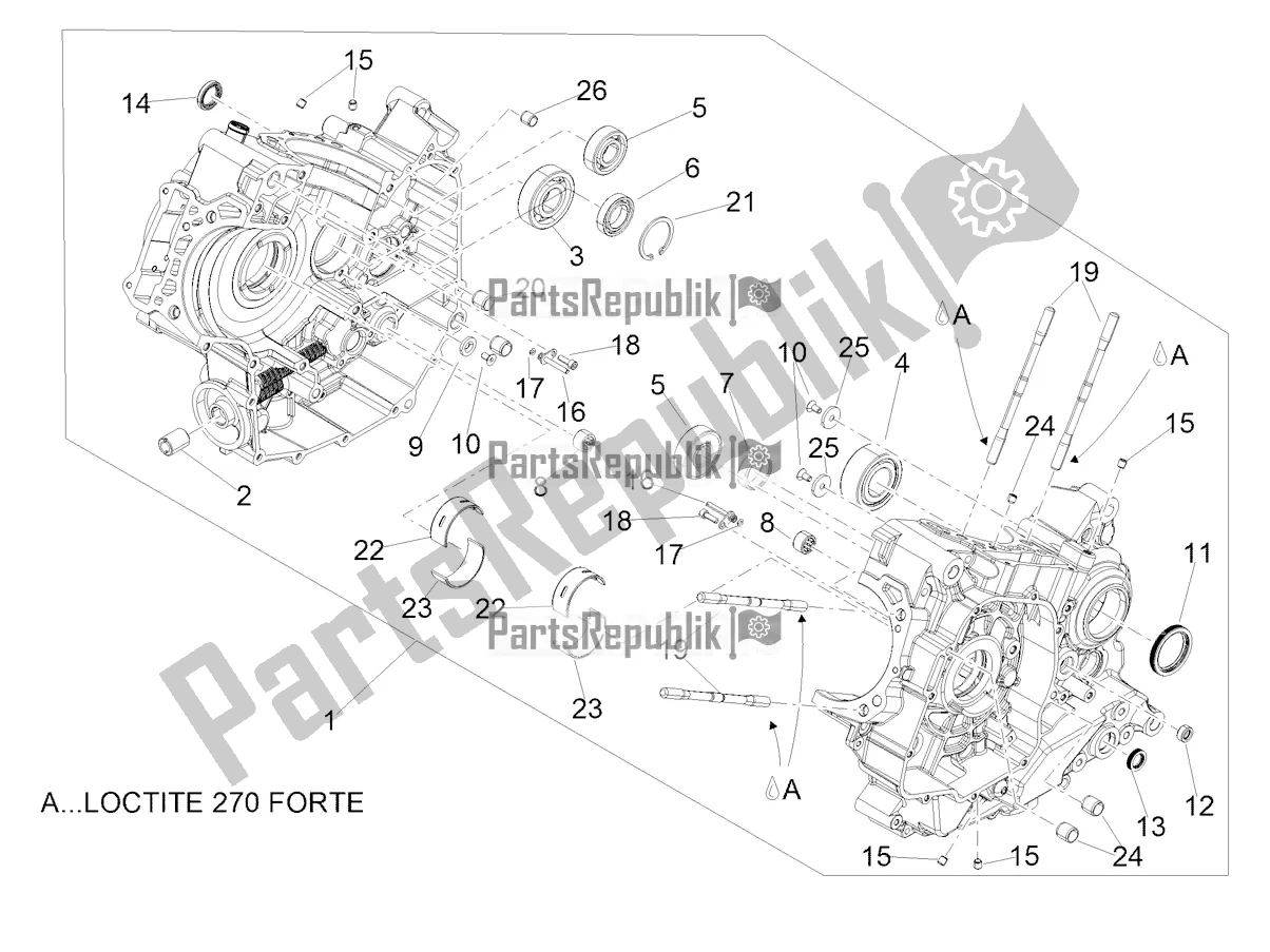 Toutes les pièces pour le Carters I du Aprilia Shiver 900 2019