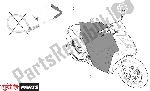 Tutte le parti per il Algemeen del Aprilia Sport City 125-200-250 EU3 27 2006 - 2008