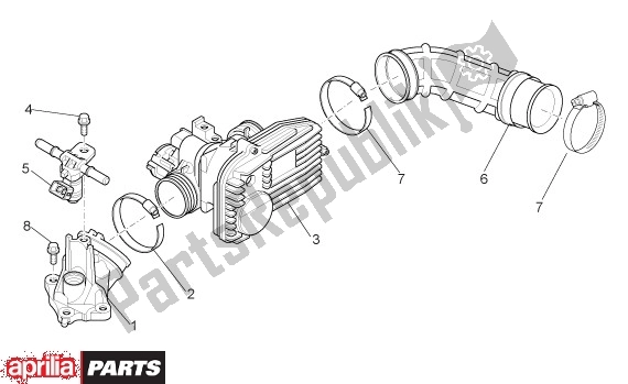 Wszystkie części do Smoorklephuis Aprilia Sport City 125-200-250 EU3 27 2006 - 2008