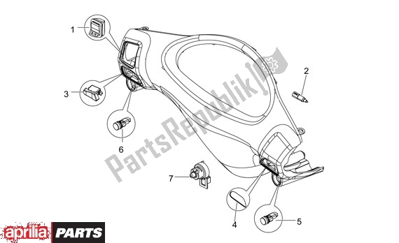 Todas las partes para Cambiar de Aprilia Sport City 50 4T 48 2008 - 2010