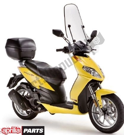 Alle onderdelen voor de Topkoffer En Accessoires van de Aprilia Sport City ONE 4T 41 50 2008 - 2010