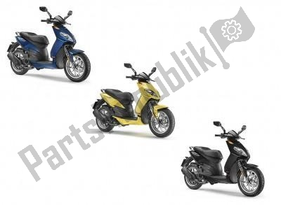 All parts for the Algemeen of the Aprilia Sport City ONE 4T Euro3 42 125 2008 - 2010
