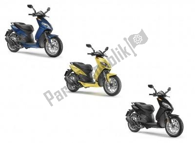 All parts for the Lugg Carrier of the Aprilia Sport City ONE 4T Euro3 42 125 2008 - 2010