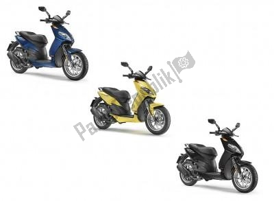 Todas as partes de Porta-malas do Aprilia Sport City ONE 4T Euro3 42 125 2008 - 2010