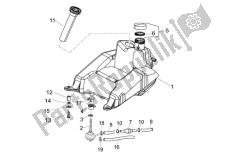 asiento del tanque de combustible