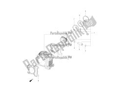 Cylinder-piston-wrist pin, assy