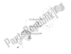 Cylinder-piston-wrist pin, assy