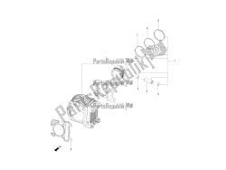 Cylinder-piston-wrist pin, assy