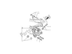 Front brake piping-front brake caliper