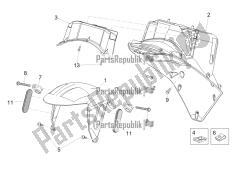 Front mudguard-Pillar