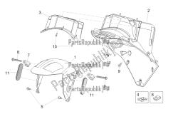 Front mudguard-Pillar