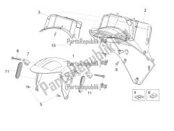 Front mudguard-Pillar