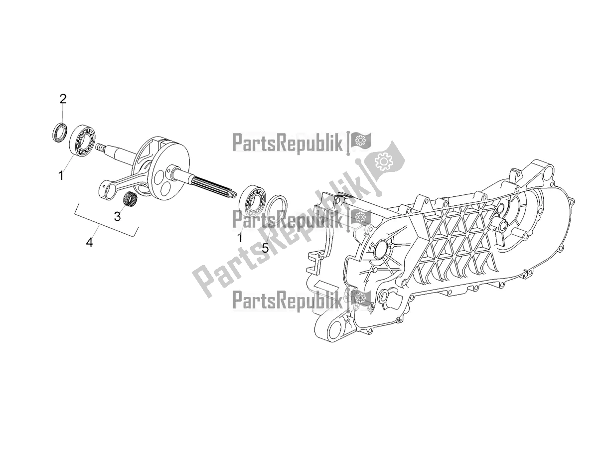 Tutte le parti per il Albero Di Trasmissione del Aprilia SR 50 R Replica 2021