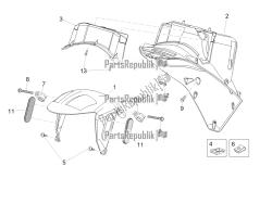 Front mudguard-Pillar