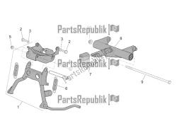 Central stand - Connecting rod