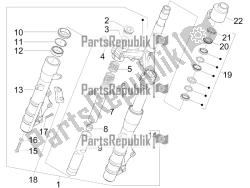 Fork/steering tube - Steering bearing unit