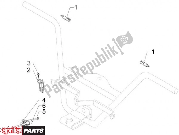 Alle onderdelen voor de Schakelaars van de Aprilia SR MAX 80 125 2011