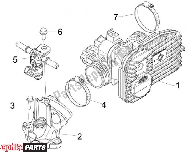 Toutes les pièces pour le Smoorklephuis du Aprilia SR MAX 80 125 2011