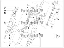 Fork/steering tube - Steering bearing unit