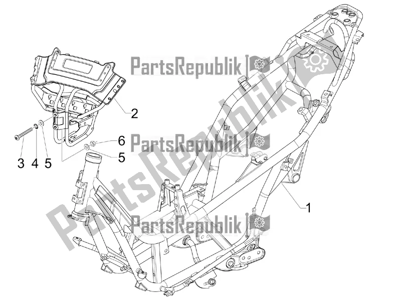 Toutes les pièces pour le Cadre / Carrosserie du Aprilia SR MAX 300 2016