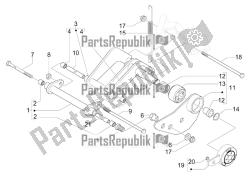 Swinging arm