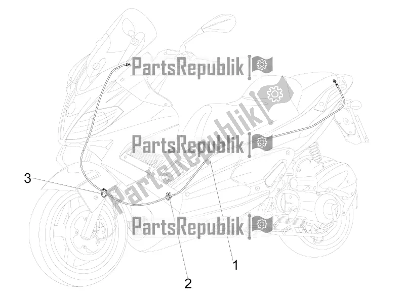 Todas las partes para Transmisiones de Aprilia SR MAX 300 2016