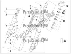 forcella / tubo sterzo - unità cuscinetto sterzo