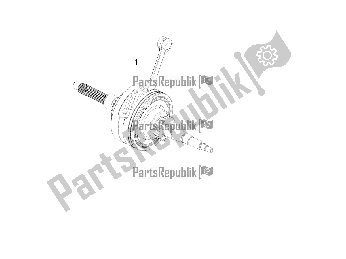 Toutes les pièces pour le Vilebrequin du Aprilia SR Motard 160 ABS Bsvi CKD Latam 2020