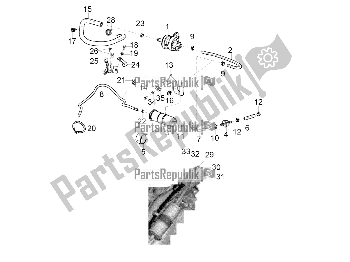 Toutes les pièces pour le Boîte du Aprilia SR Motard 160 ABS Bsvi CKD Latam 2021