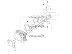 axe de cylindre-piston-poignet, assy