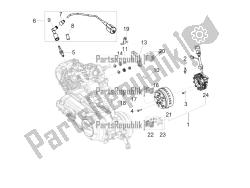 Flywheel magneto-H.t. coil