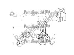 Carburettor, assembly - Union pipe