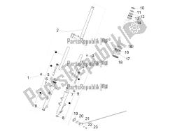 forcella / tubo sterzo - unità cuscinetto sterzo