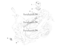 interruttori del telecomando - batteria - avvisatore acustico