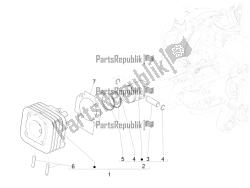 Cylinder-piston-wrist pin unit