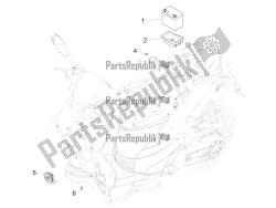 interruttori del telecomando - batteria - avvisatore acustico