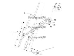 forcella / tubo sterzo - unità cuscinetto sterzo