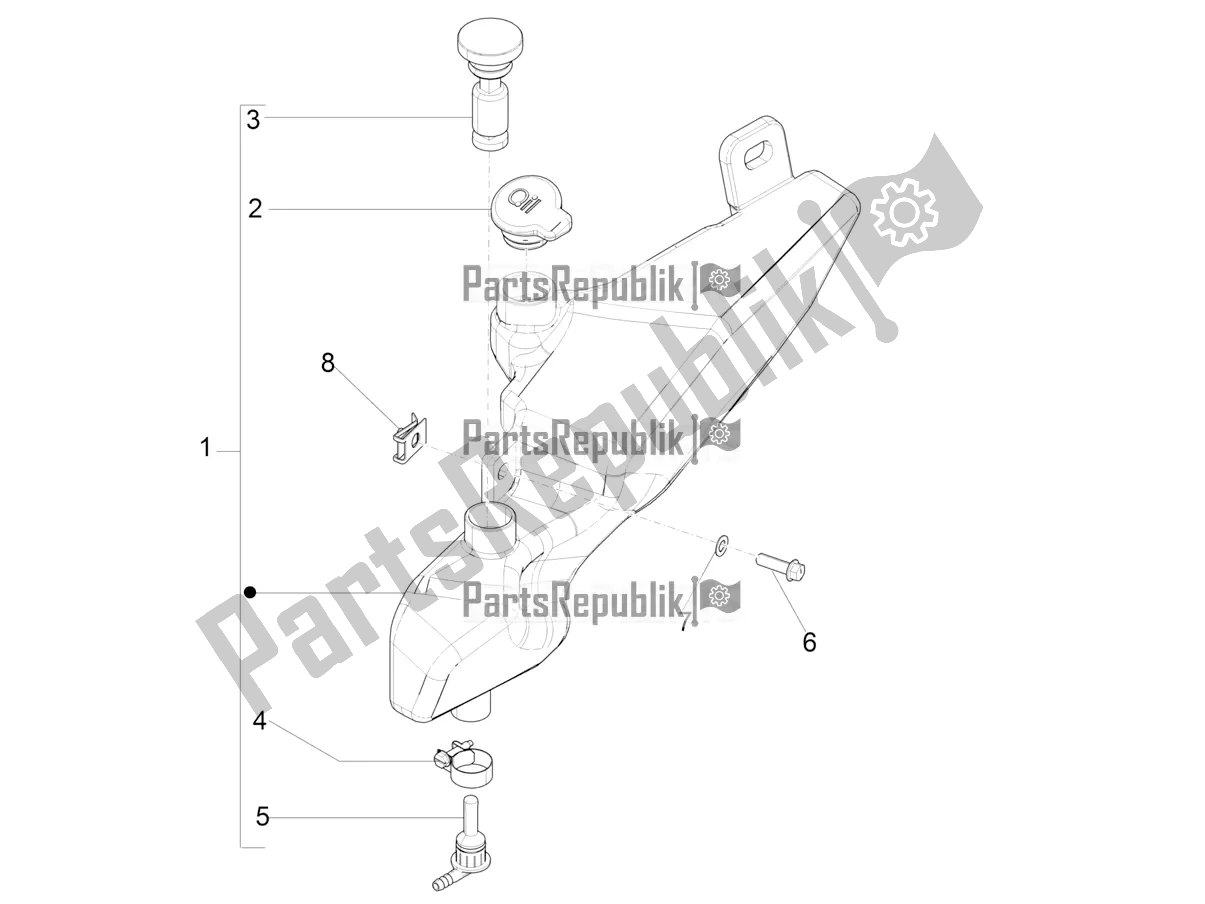 Toutes les pièces pour le Cuve à Mazout du Aprilia SR Motard 50 2T Metca 41 2021