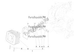 Cylinder-piston-wrist pin unit