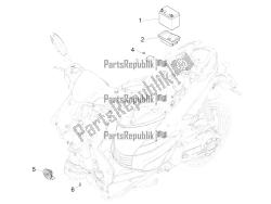 interruttori del telecomando - batteria - avvisatore acustico