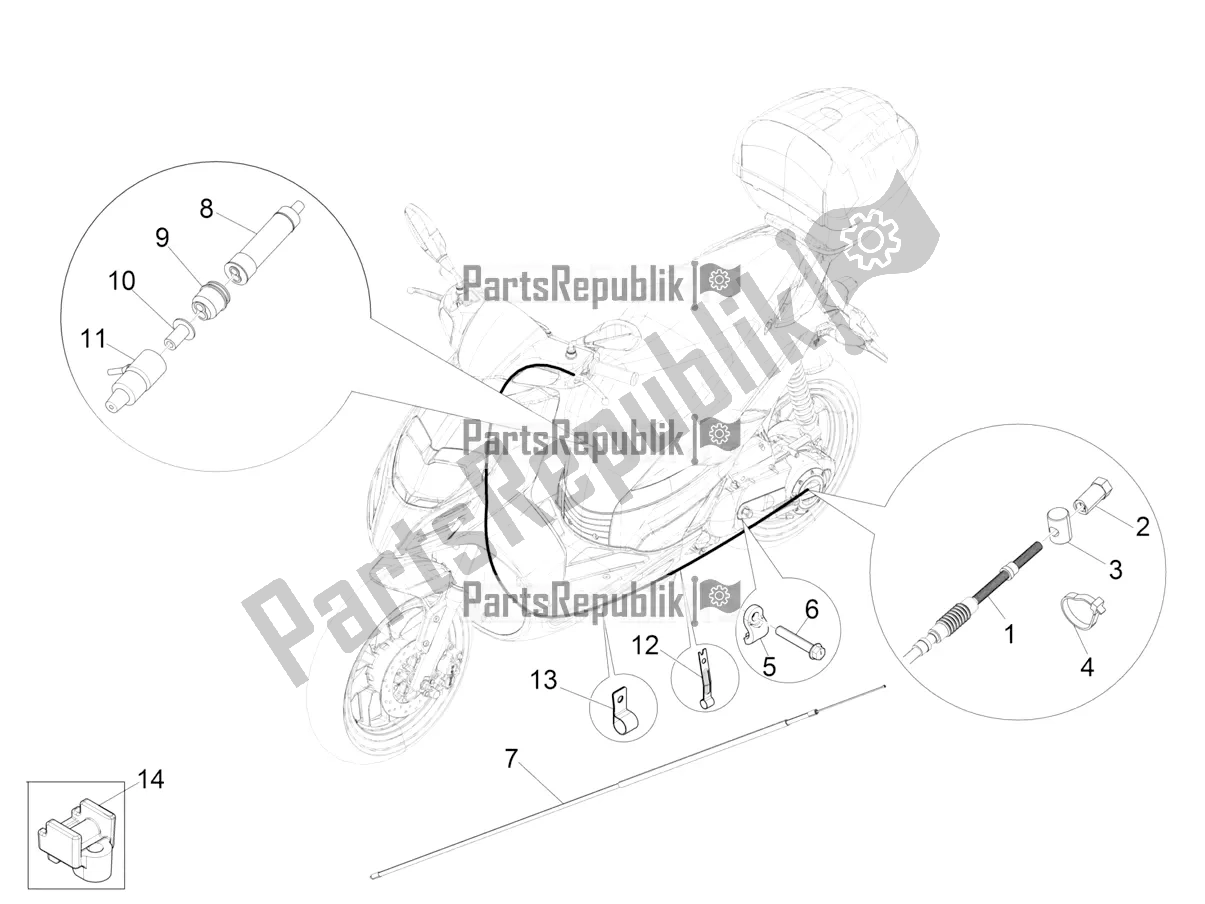 Tutte le parti per il Trasmissioni del Aprilia SR Motard 50 2T Metca 41 2022