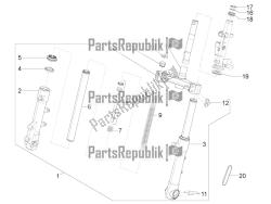 vork / stuurbuis - stuurlagereenheid