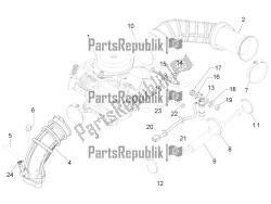 Carburettor, assembly - Union pipe